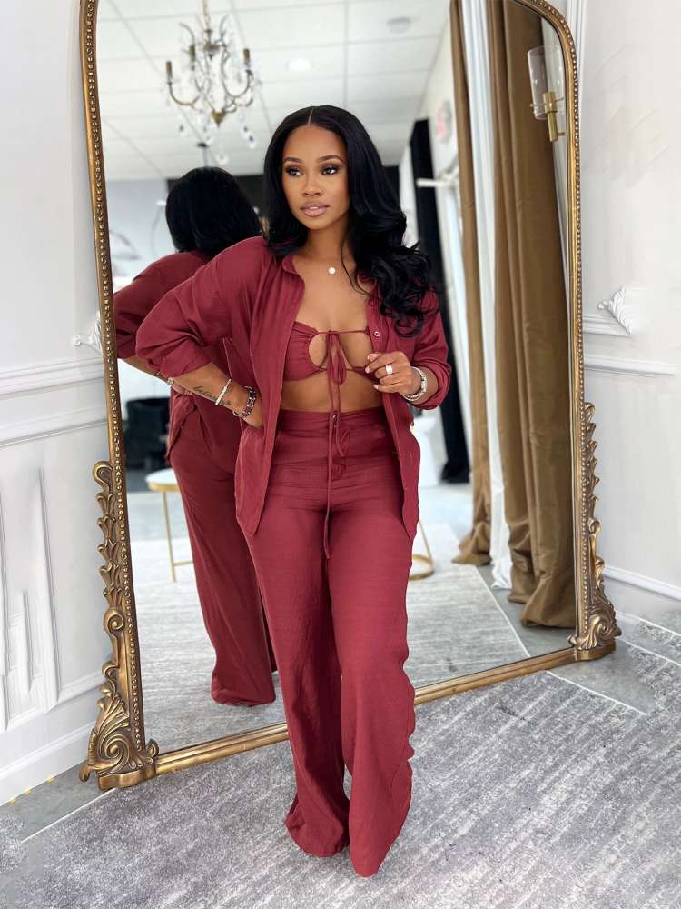 "Linum" 3 Piece Set