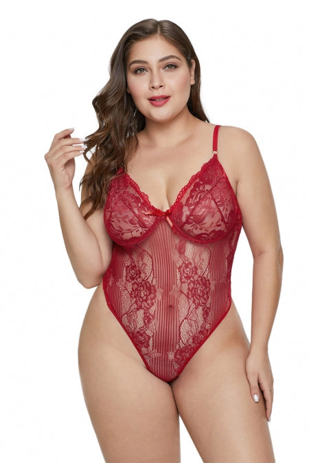 "RED BLOSSOM" TEDDY
