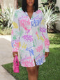 Say It Loud Shirt Dress