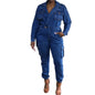 DENIM JUMPSUIT