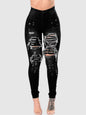 Cutting Up Stretch Jeans